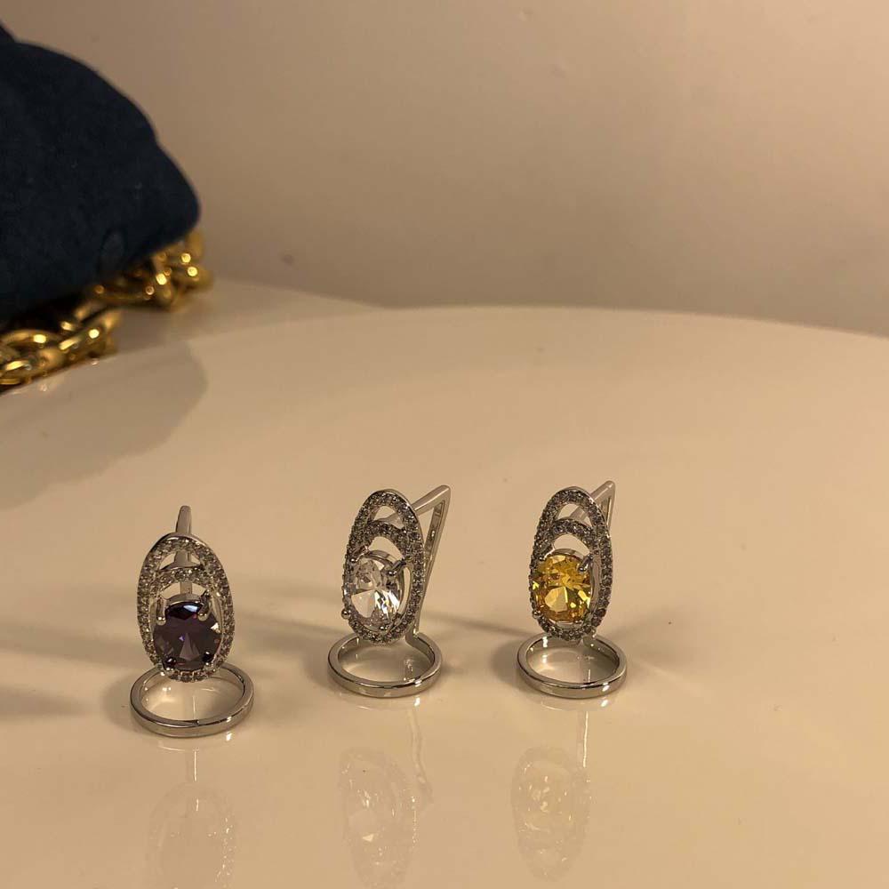 Nhẫn Đính Đá Thời Trang Dành Cho Nữ|Nhẫn Hợp Kim Có Thể Điều Chỉnh