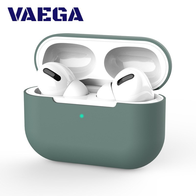 Vỏ silicon mềm chống sốc bảo vệ hộp sạc tai nghe Apple Airpods pro