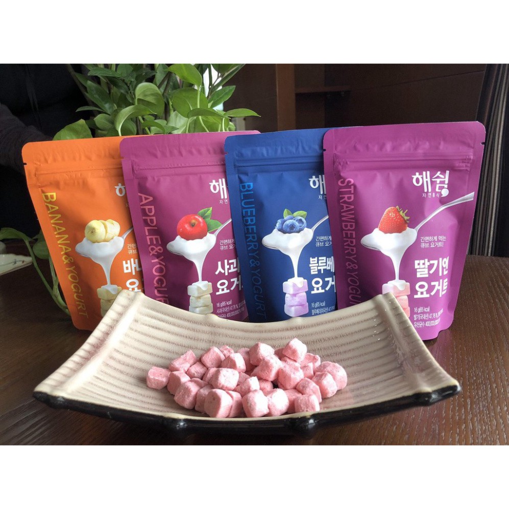 Sữa chua khô sấy lạnh Haeswim Hàn Quốc cho bé 7m+