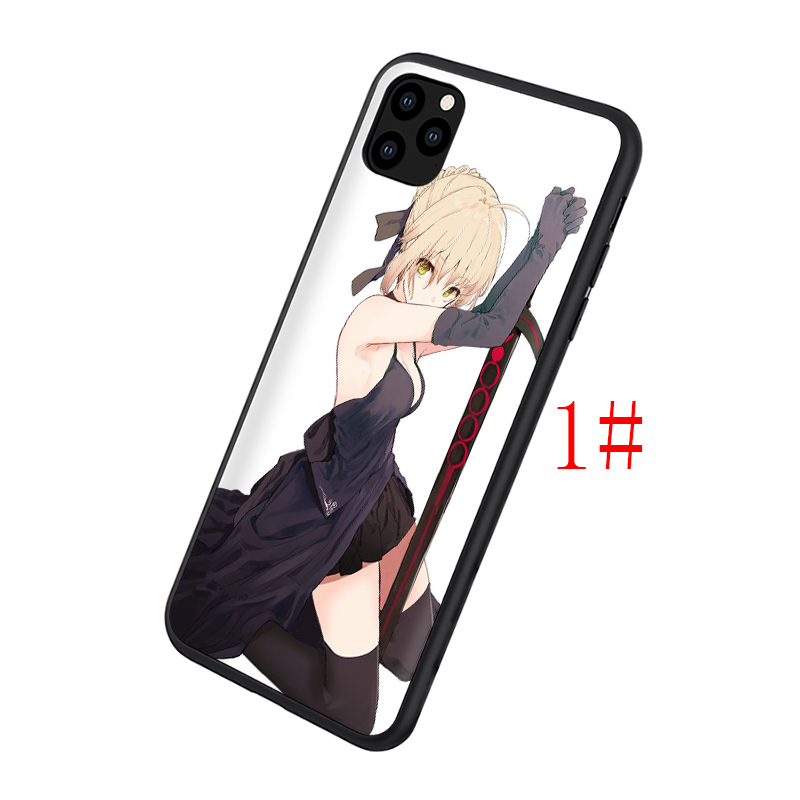 Ốp điện thoại silicone hình anime Fate Grand Order thích hợp cho Iphone 8 7 6s 6 Plus 5 5s Se 2016 2020