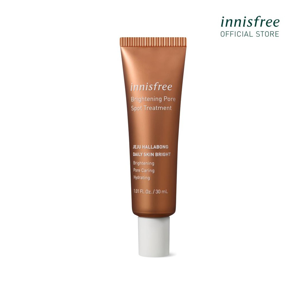 [Mã COSINNI8 giảm 10% đơn 400K] Tinh chất đặc trị dưỡng sáng da 3 trong1 innisfree Brightening Pore Spot Treatment 30ml