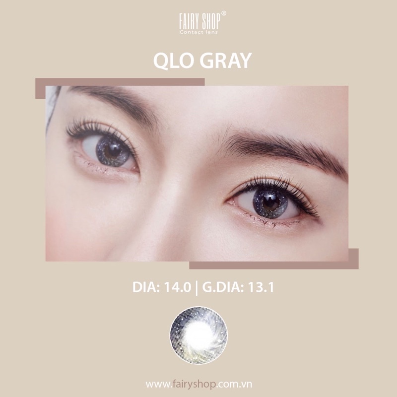 Kính Áp Tròng FAIRY SHOP CONTACT LENS Qlo7 Blue