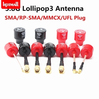 Ăng Ten Fpv 5.8ghz Lollipop 3 3dbi Rhcp 5.8g Sma Rp-Sma Mmcx Cho Drone