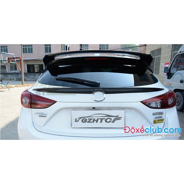 Đuôi gió gắn ngang cốp mazda 3 hatchback 2014-2018 MS003