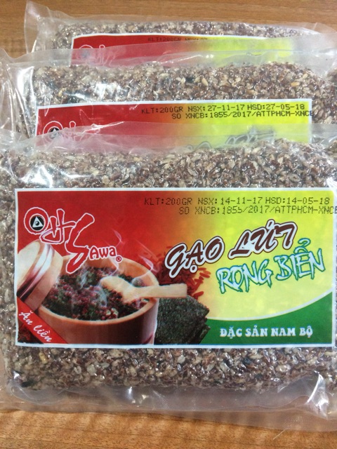 GẠO LỨT RONG BIỂN gói 200gr