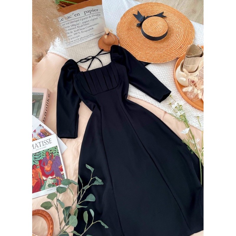Đầm bigsize xếp ly ngưc ( kèm hình thật có sz)