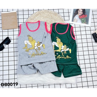 Set bộ bé trai sát nách từ 10-20kg spiderman