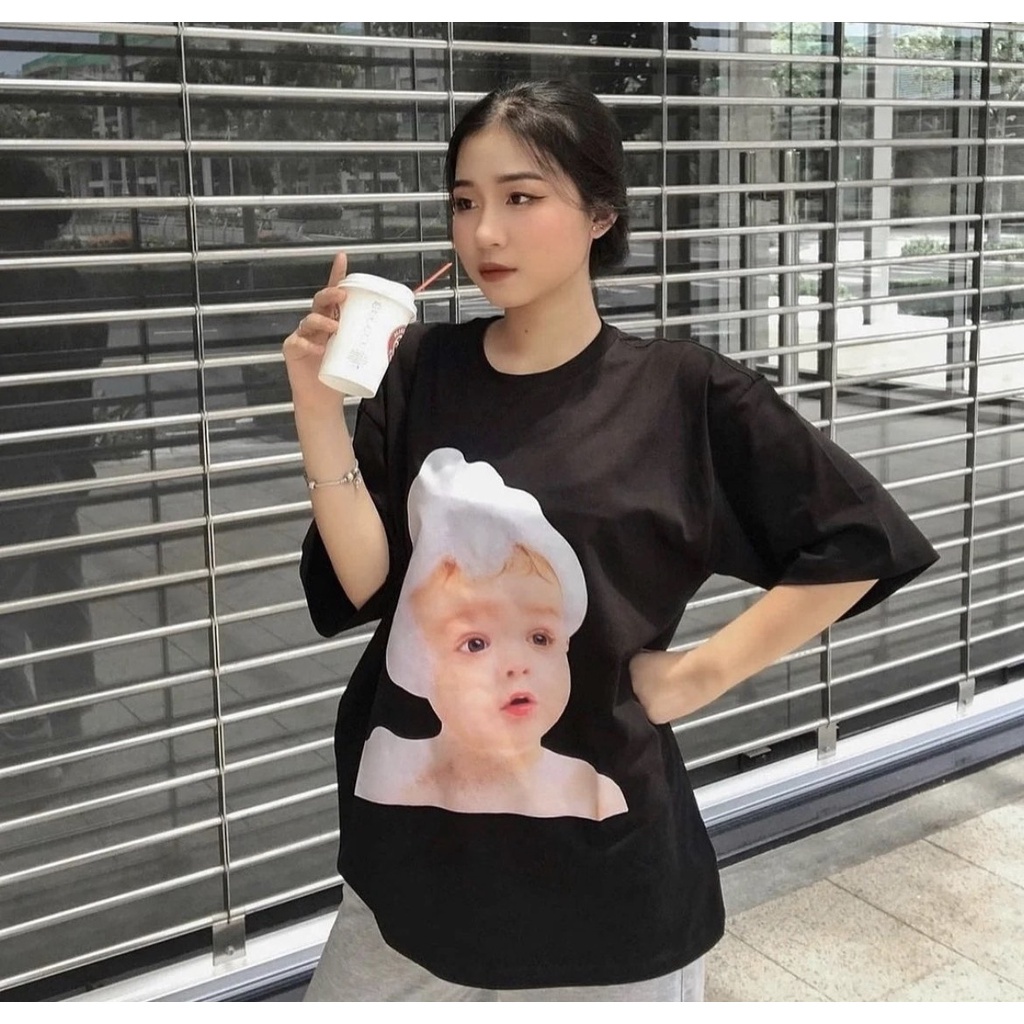 Áo ADLV Thun Cotton CAO CẤP   - Mẫu số 3 - Em Bé Tắm