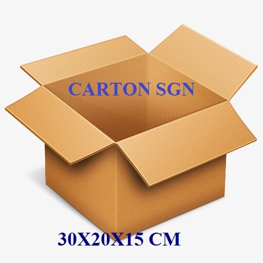 Thùng Carton 30x20x15 CM Bộ 40 Hộp Carton