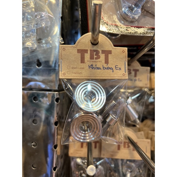 Bộ khâu inox 304 cho xe Exciter