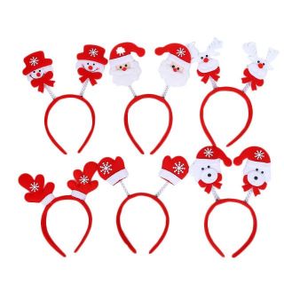 Combo 25 băng đồ cài tóc ông già noel