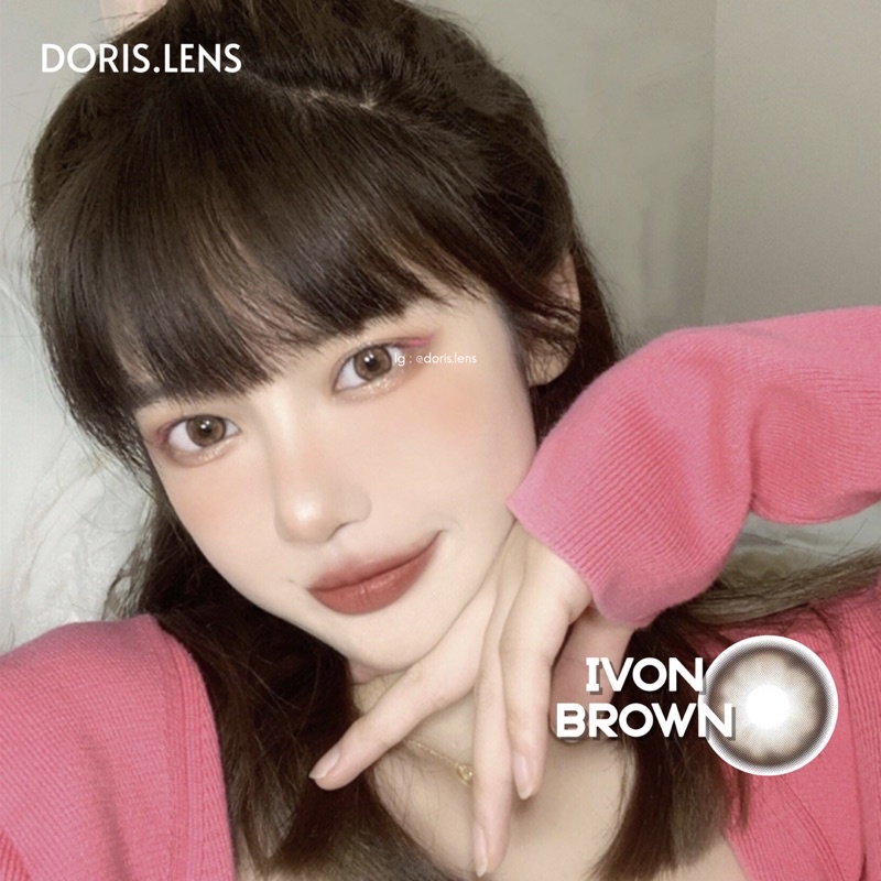 Kính Áp Tròng DORIS.LENS - IVON Brown 14.5mm