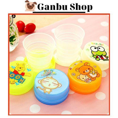 Cốc Nhựa Gấp Gọn Bỏ Túi Sáng Tạo, Tiện Dụng (Giao Màu Ngẫu Nhiên)