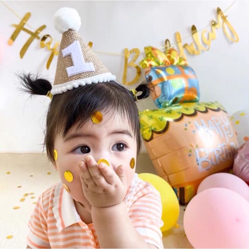NÓN CÓI SINH NHẬT PHONG CÁCH HÀN QUỐC