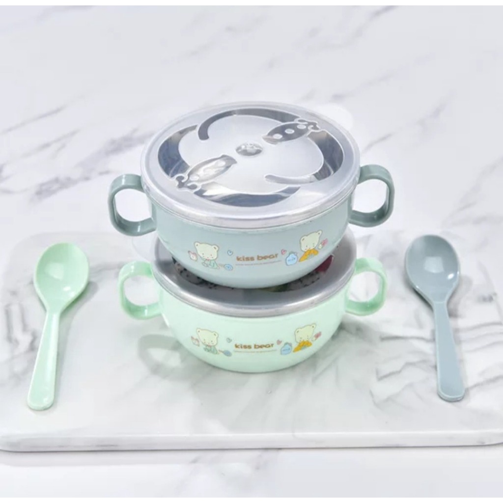 Bát ăn dặm inox loại sịn (kr3)