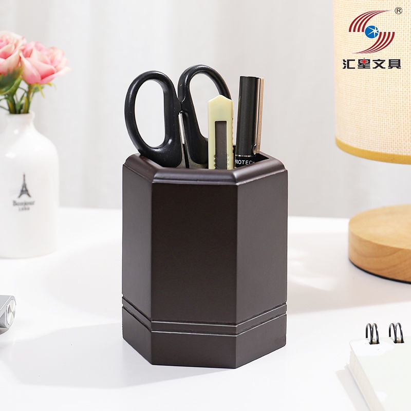 Ống Đựng Bút Bằng Gỗ Sáng Tạo Phong Cách Doanh Nhân Hiện Đại