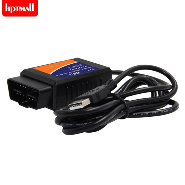 Máy Quét Chuẩn Đoán Elm327 Usb V1.5 Obd2 Hỗ Trợ Cho Windows Xp Windows 7 / 8