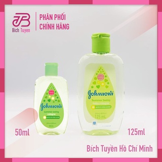 Nước Hoa Johnson's Baby Summer Swing Hương Mùa Hè Ban Mai - Nước Hoa Em Bé 50-125ml Johnson