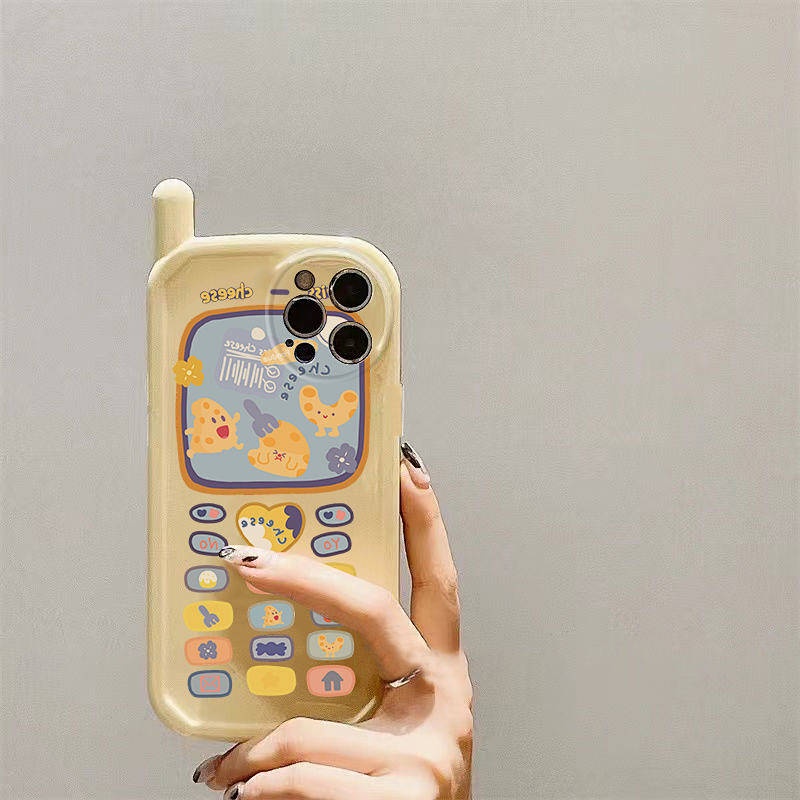 Ốp điện thoại hoạt hình Mfwr có dây đeo thích hợp cho Iphone14 13promax 7/11 12 Xs XR 8Plus