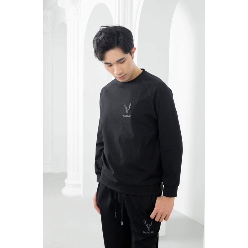 BỘ THỂ THAO NAM CHUI MÀU ĐEN THÊU HƯƠU MARICAN | BigBuy360 - bigbuy360.vn