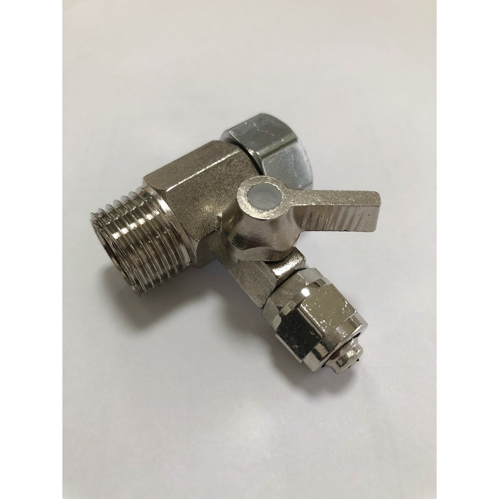 Van cấp nước inox dây 10 dùng cho máy lọc nước gia đình