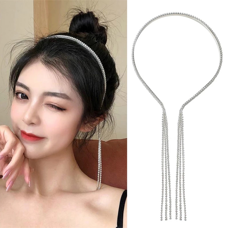 Băng Đô Cài Tóc Đính Đá Lấp Lánh