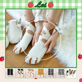 [FLASH SALE]Tất mèo, vớ mèo lông cừu siêu xinh xắn siêu đáng yêu