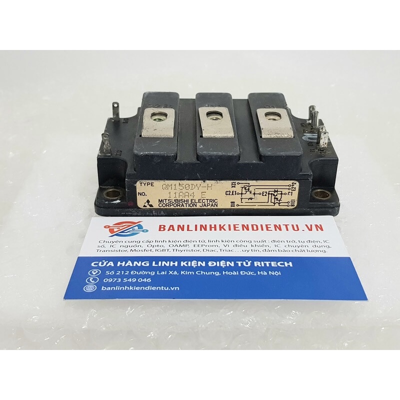 QM150DY-H Module Transistor Mitsubishi 150A/600V (Tháo máy)