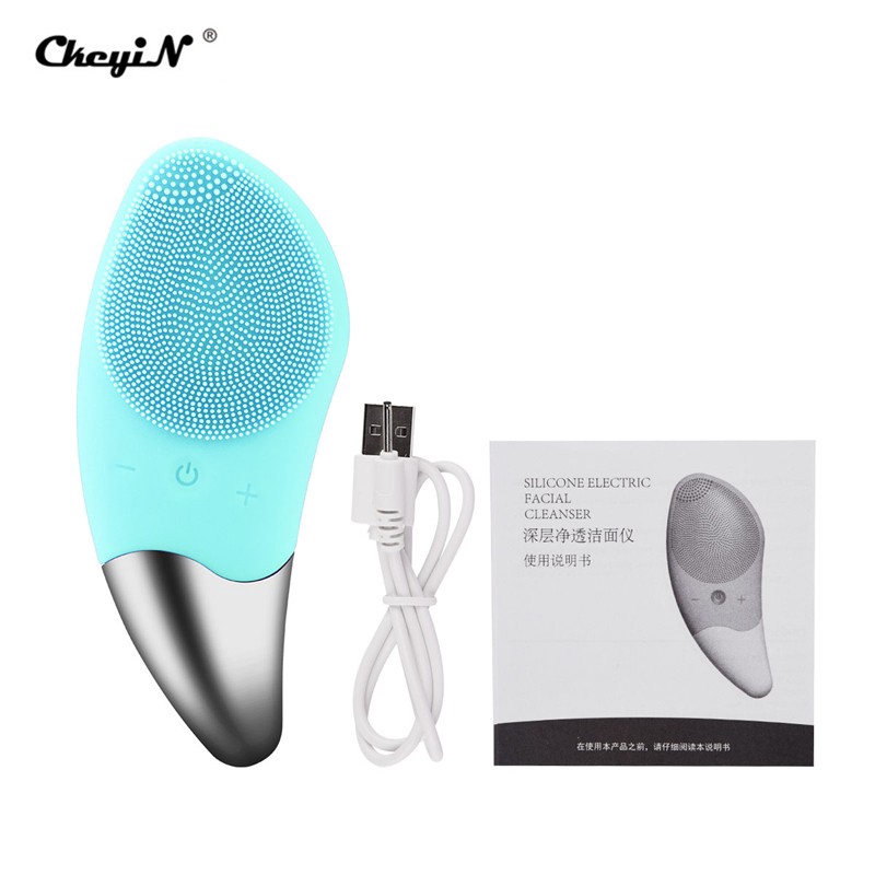[Mã FMCGMALL - 8% đơn 250K] Máy rửa mặt CkeyiN bằng silicone chống thấm nước | BigBuy360 - bigbuy360.vn