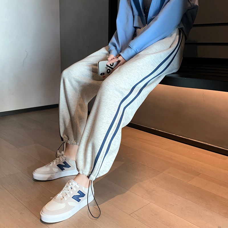 NRVP Quần Thể Thao Ống Rộng Phong Cách Thời Trang Hàn Quốc Dành Cho Nam Và Nữ