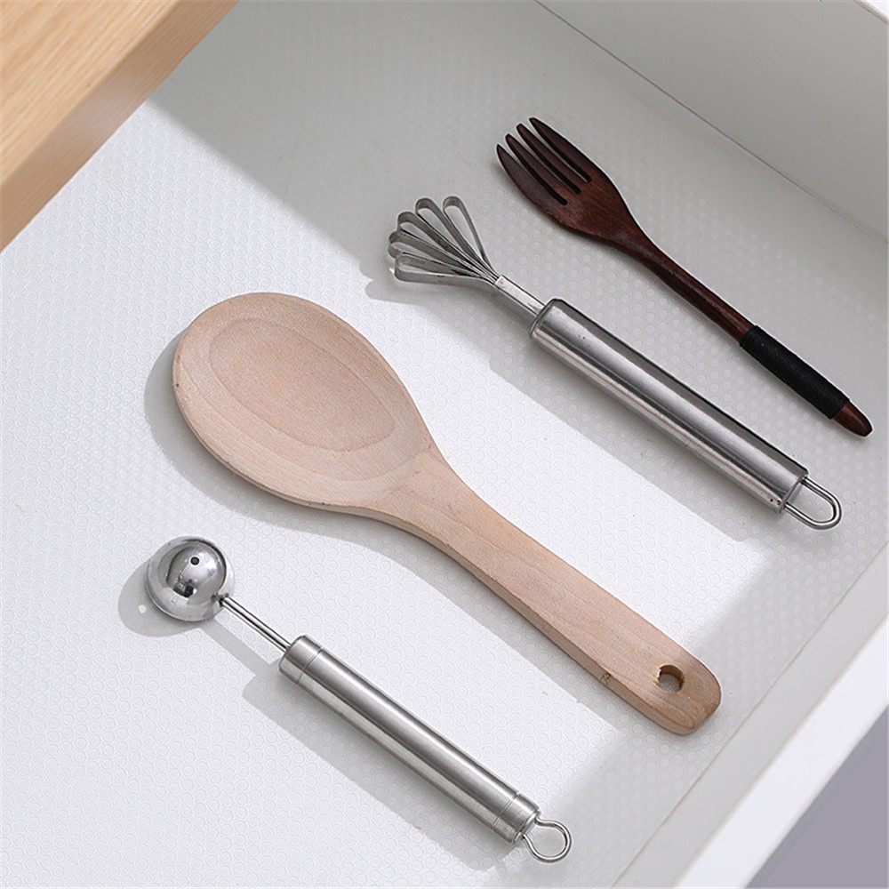 1 Tấm Lót Ngăn Kéo Tủ Nhà Bếp Chống Ẩm / Bụi Bẩn / Thấm Nước Đa Năng