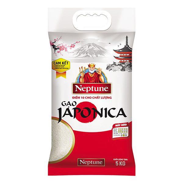 Gạo Japonica Neptune bịch 5kg