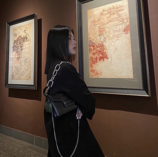 Túi kẹp nách phối dây xích hot trend (có ảnh thật) | BigBuy360 - bigbuy360.vn