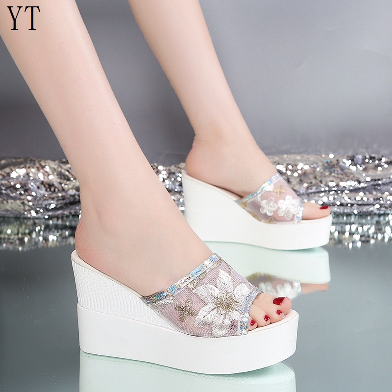 Dép Đế Xuồng Dày Dặn Kiểu Dáng Thời Trang Mùa Hè Mới 2022 Có Size Nhỏ 33-34 Dành Cho Nữ