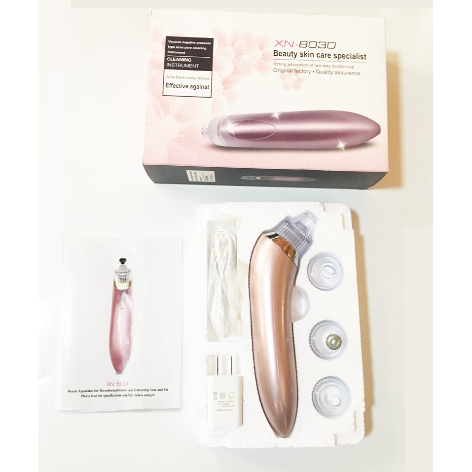 [Hỗ Trợ Phí SHIP 30K] Máy hút mụn cao cấp combo 4 đầu hút đa dạng sản phẩm mới | BigBuy360 - bigbuy360.vn