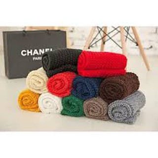 KHĂN LEN ỐNG CỔ LỌ PHONG CÁCH HÀN QUỐC