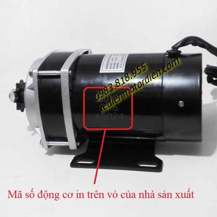 Motor 24v 650w giảm tốc - động cơ giảm tốc