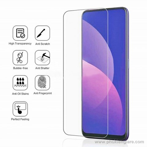 Cường lực Oppo F11 pro/K3/Reno 2F/Reno 4/Reno 5/Reno 2/Reno trong suốt