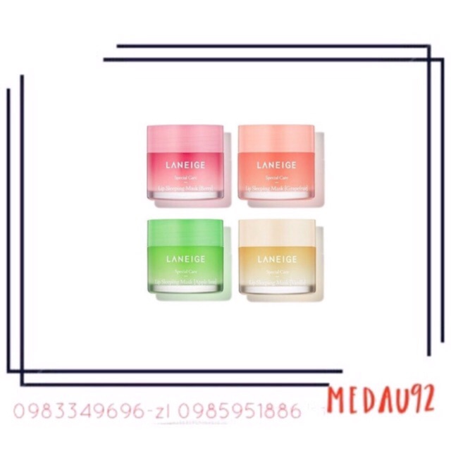 Mặt nạ ngủ môi Laneige Lip Sleeping Mask Full Size