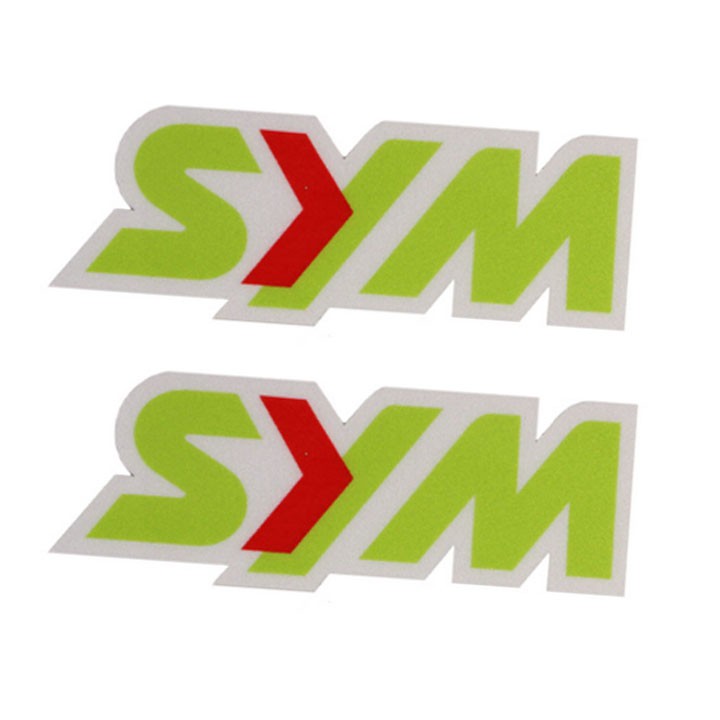 Tem Decal Logo SYM Dán Trang Trí Xe