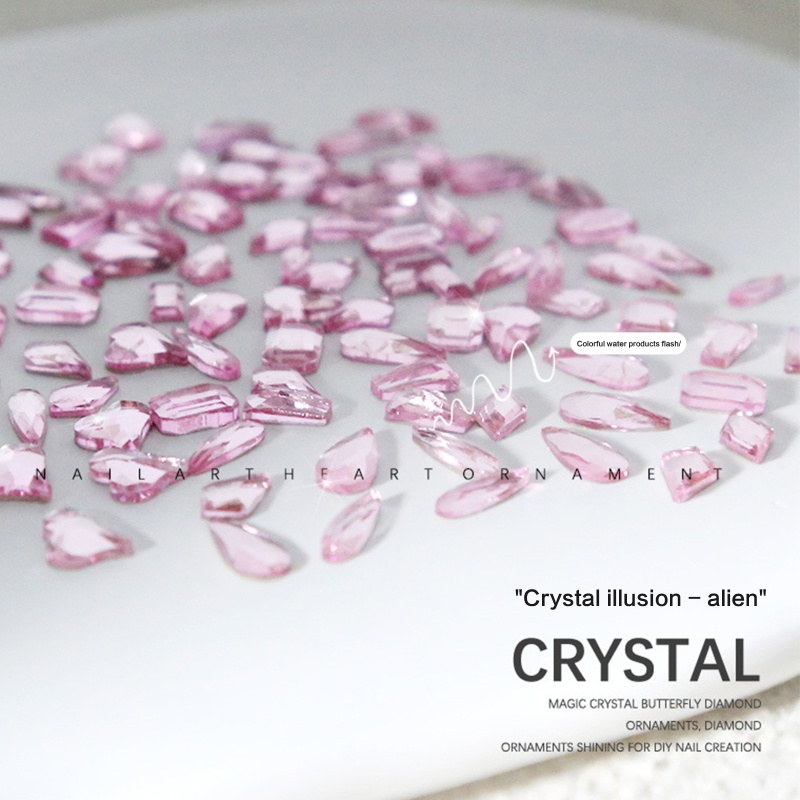 Đá Pha Lê 3D Lấp Lánh Trang Trí Móng Nghệ Thuật