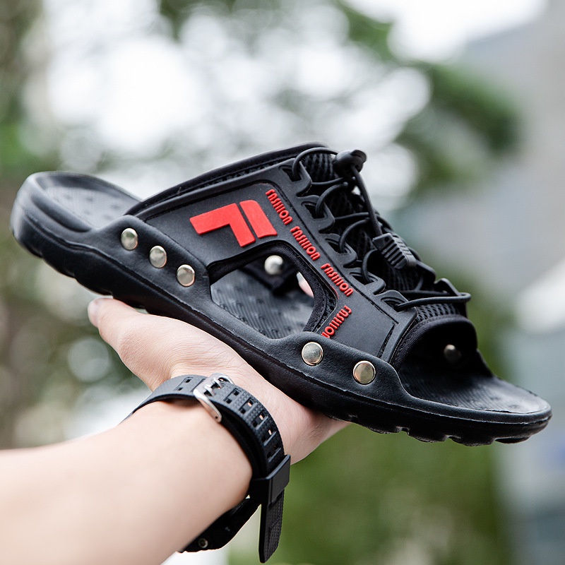 Dép đi biển QIAOYILUO thiết kế mới chống trượt cao cấp thời trang dành cho nam