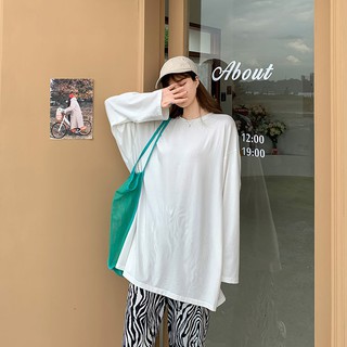 ÁO THUN DÀI TAY DÁNG RỘNG (Sẵn/video)