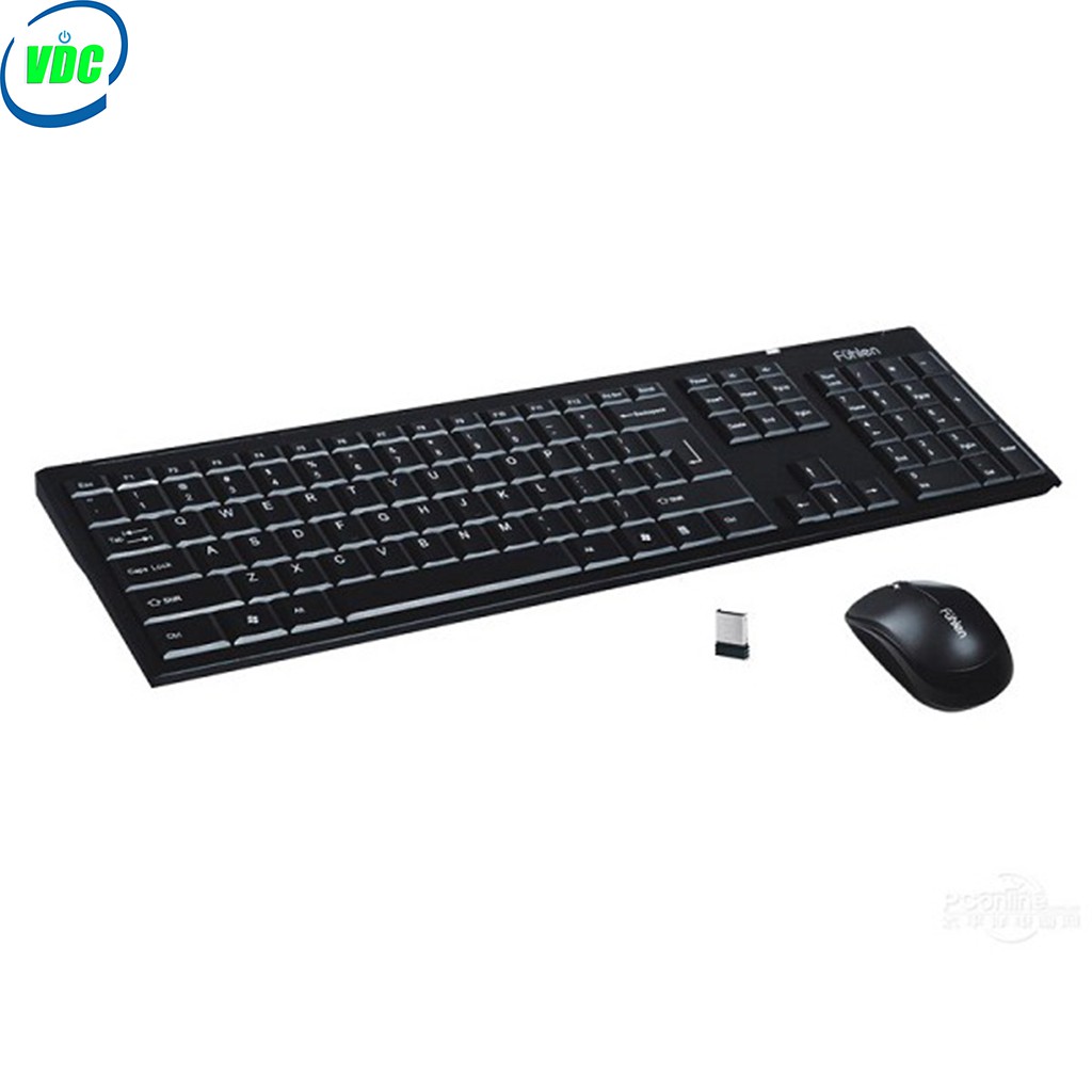 Bộ Bàn Phím Chuột Không Dây Fuhlen A120G Chính Hãng [ Bảo hành 12 tháng toàn quốc ] | BigBuy360 - bigbuy360.vn