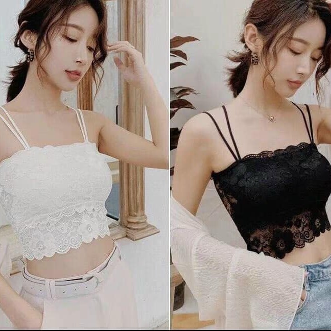 Bra ren 2 dây chéo lưng mã 350