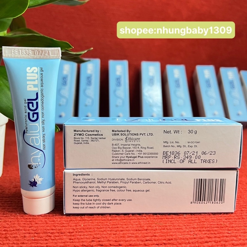 Gel dưỡng ẩm Hyaluronic acid