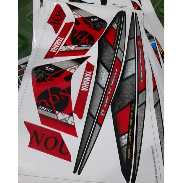 Tem rời dán xe novo 5