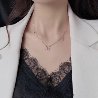 Dây chuyền mặt trăng ngôi sao