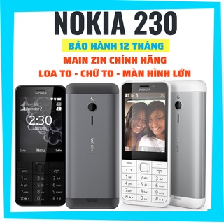 Điện thoại cổ 2 sim Nokia 230 chính hãng giá rẻ