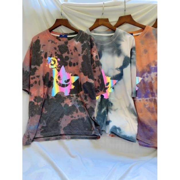 Áo Pókemon Phản Quang TieDye Loang Màu siêu xinh HOT | BigBuy360 - bigbuy360.vn